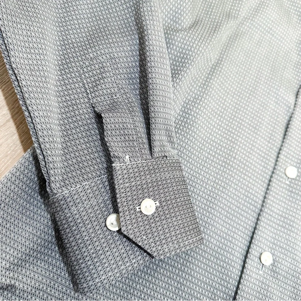 ETON Signature Twill Micropattern Men's Dress Shirt 16/41 Slim - Picture 5 of 12